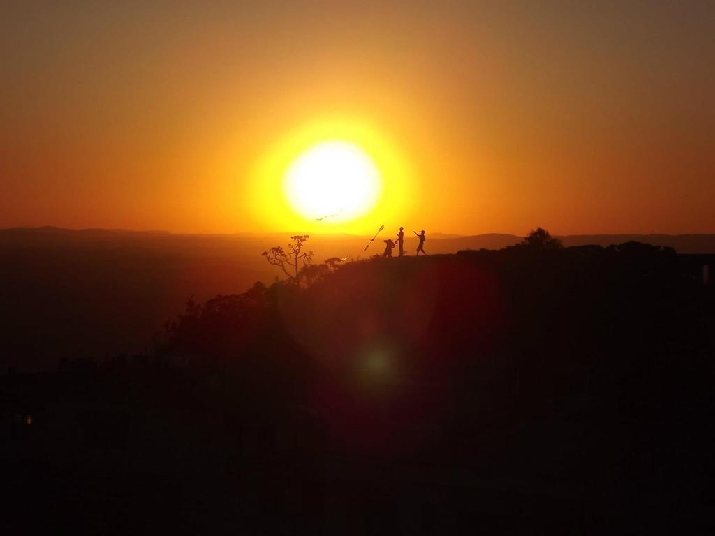 فندق Campos do Jordãoفي  Camping & Chales Cogumelos Rock المظهر الخارجي الصورة