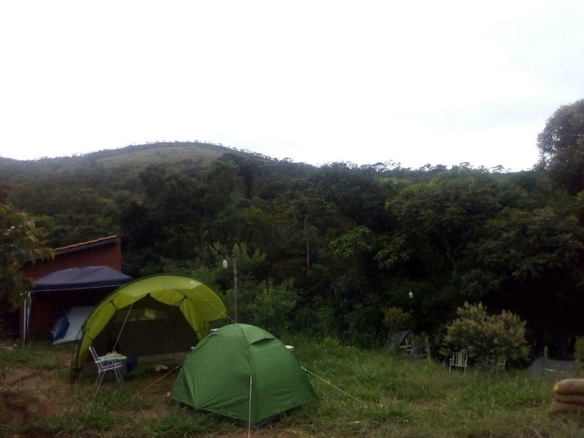 فندق Campos do Jordãoفي  Camping & Chales Cogumelos Rock المظهر الخارجي الصورة