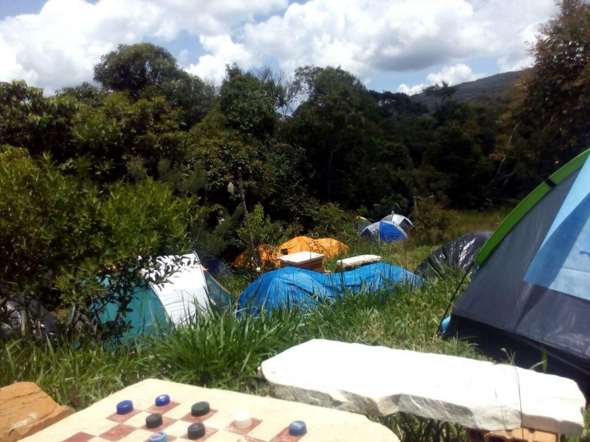 فندق Campos do Jordãoفي  Camping & Chales Cogumelos Rock المظهر الخارجي الصورة