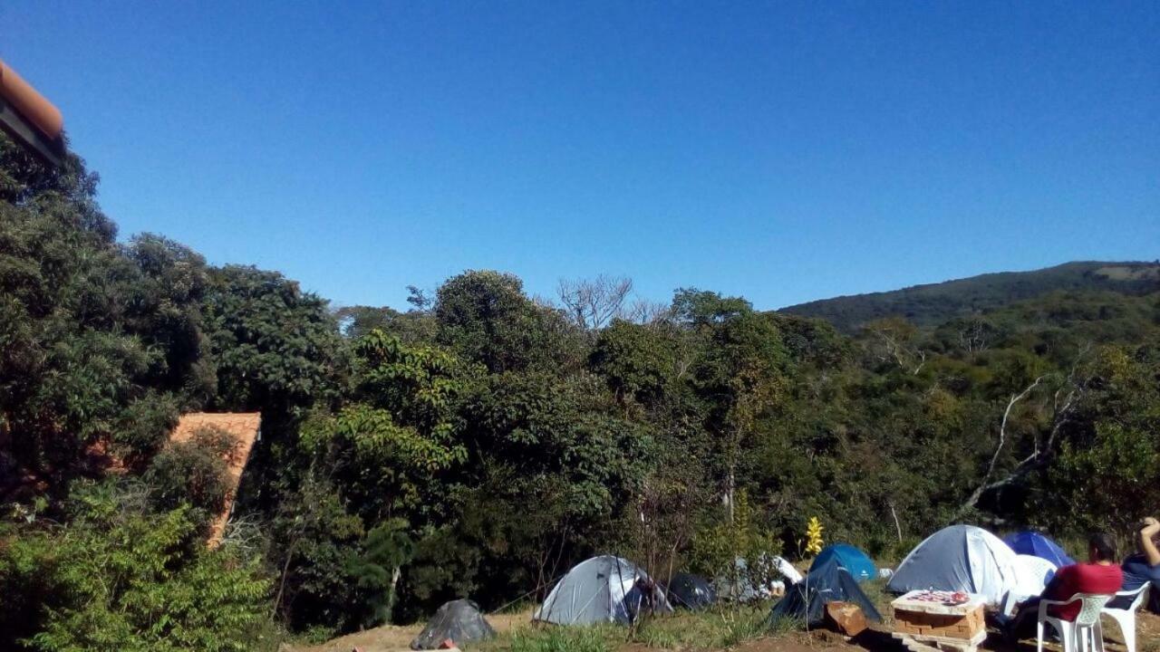 فندق Campos do Jordãoفي  Camping & Chales Cogumelos Rock المظهر الخارجي الصورة